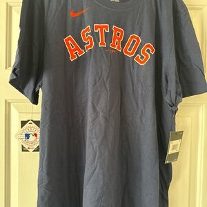 Nike men’s Blue‎ Astros Short Sleeve Tee